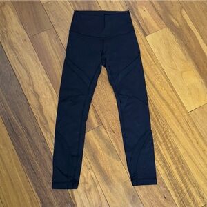 Lululemon Leggings - With Mesh Panels